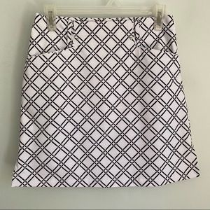 NiVo by Lanctot Lattice Golf Skirt Skort Size 0